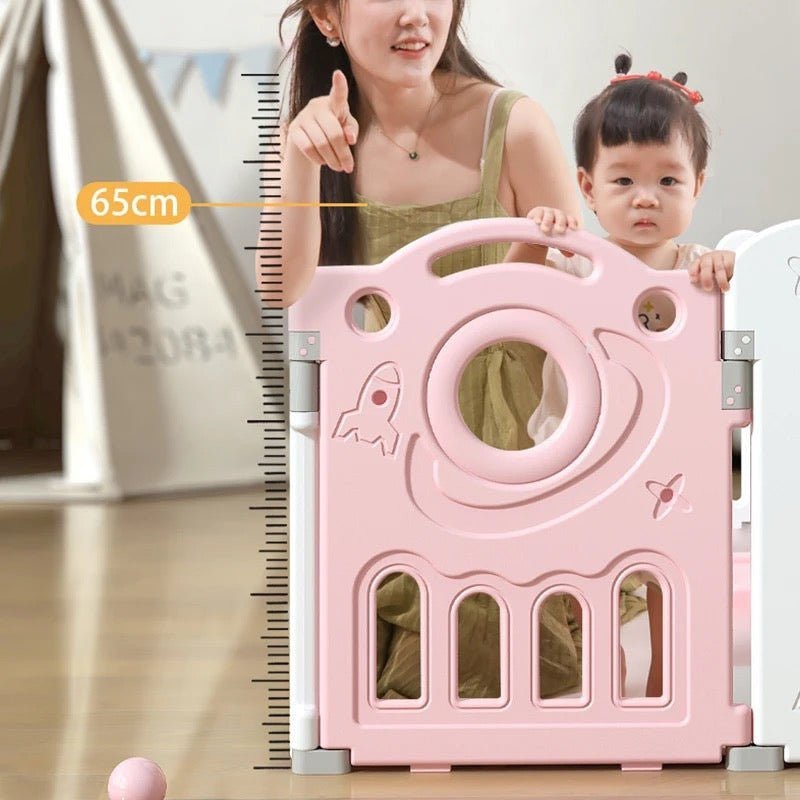 Multi-Combination Luxury Baby Play Yard Safety Plastic Fence Kids Large Playpen Portable Playground For Children Indoor - Micky Mart